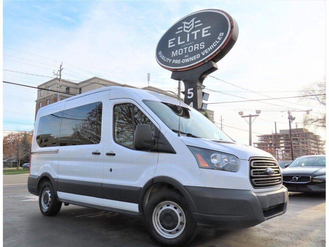 Used 2018 Ford Transit Passenger Wagon T-150 130 Med Roof XL Sliding RH Dr - 8 Passenger for sale in Burlington, ON