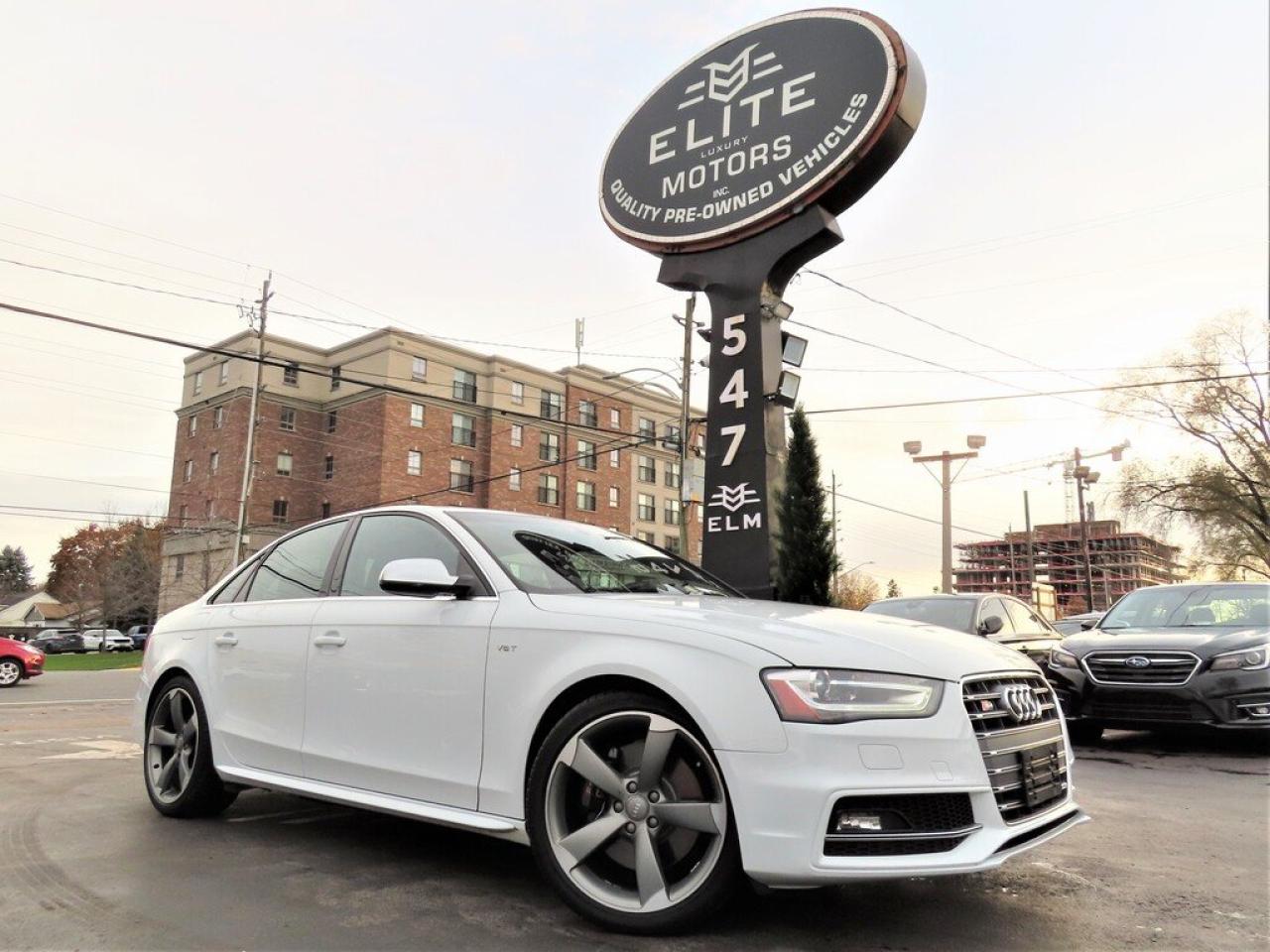 Used 2014 Audi S4 S4 Technik Pkg - Navigation System - Sunroof !! for sale in Burlington, ON