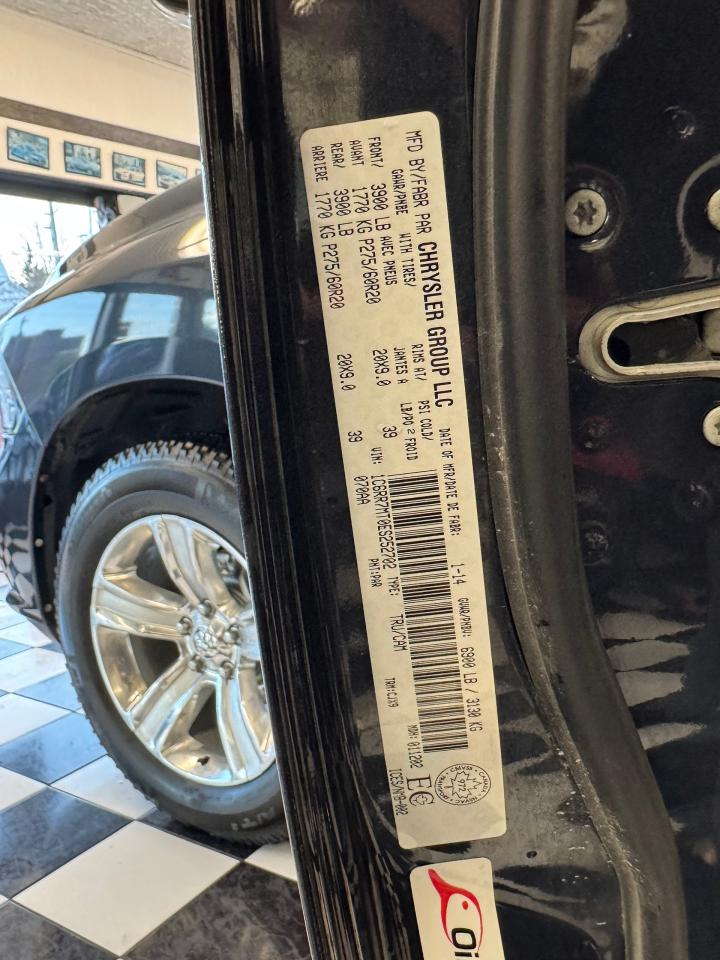 2014 RAM 1500 SPORT 5.7L V8 4x4+Roof+Rust Proofed+CLEAN CARFAX Photo42