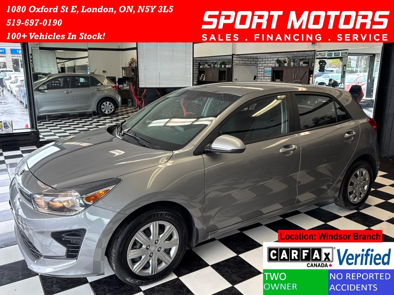 2021 Kia Rio LX+ApplePlay+Heated Seats+CLEAN CARFAX Photo0