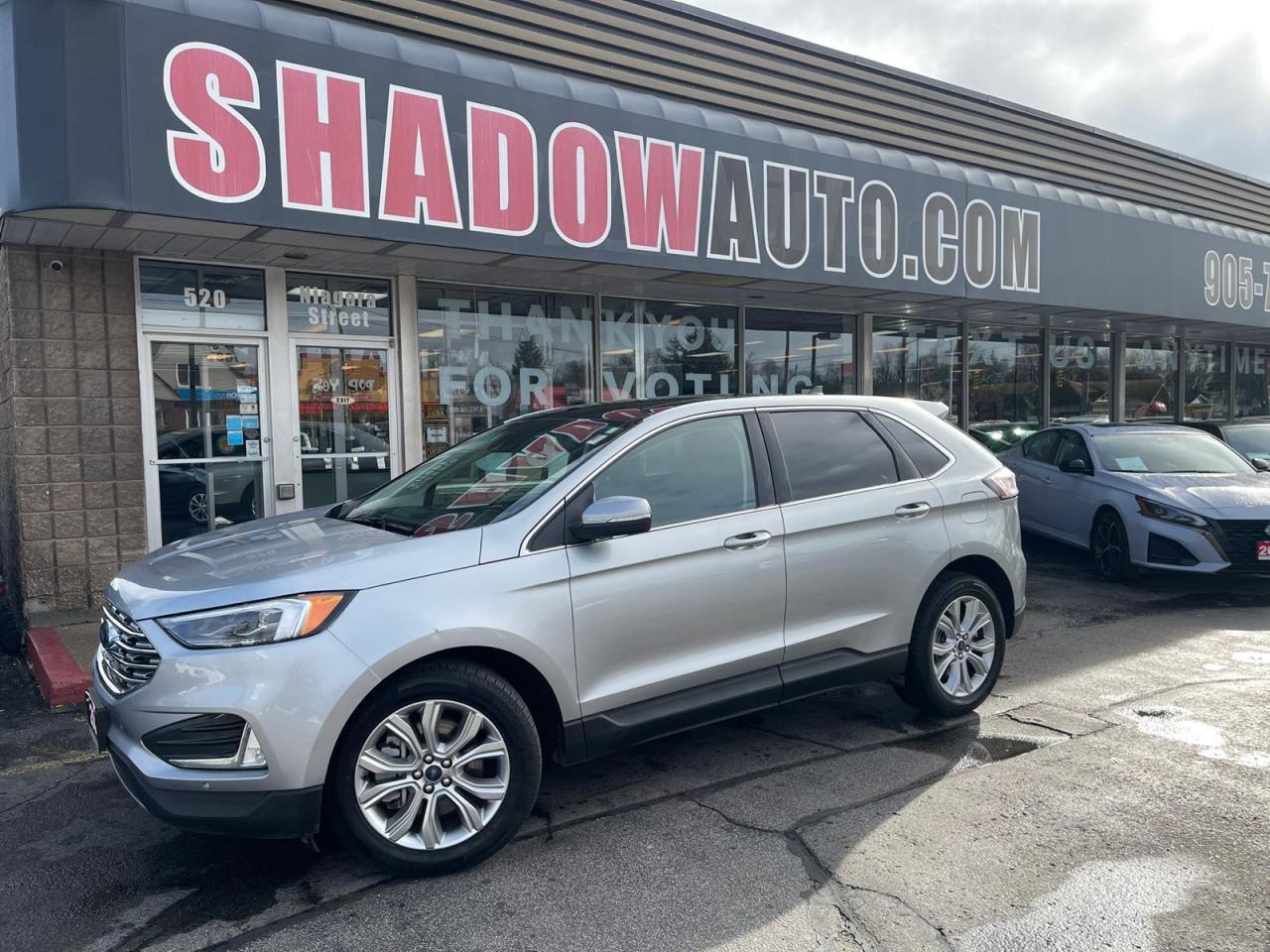 Used 2022 Ford Edge TITANIUM|PANOROOF|LEATHER|NAVI|HEATED&COOLED SEATS for sale in Welland, ON