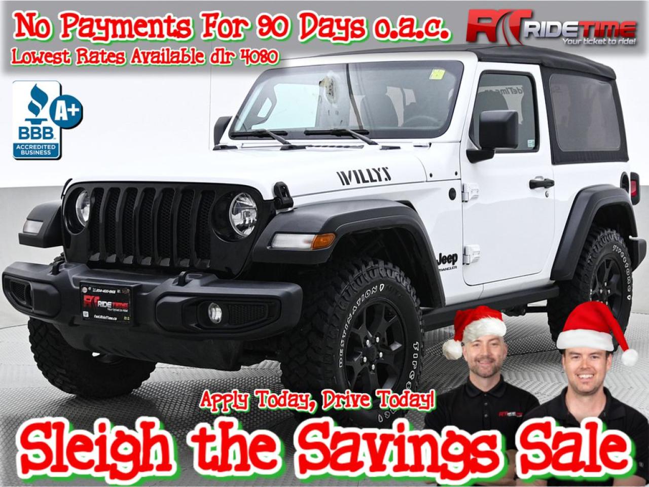 Used 2021 Jeep Wrangler Willys Sport for sale in Winnipeg, MB