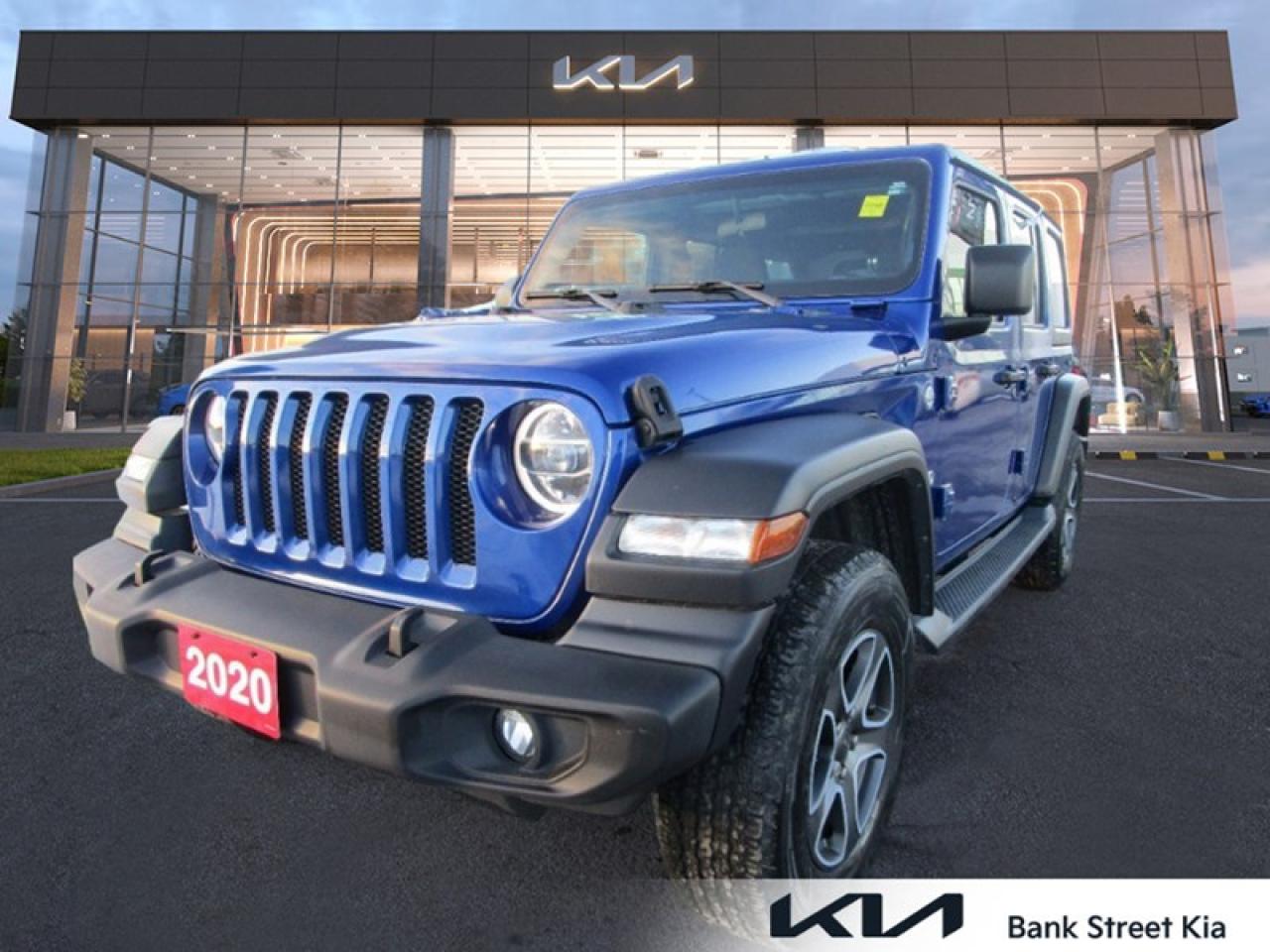 Used 2020 Jeep Wrangler UNLIMITED SPORT 4x4 for sale in Gloucester, ON