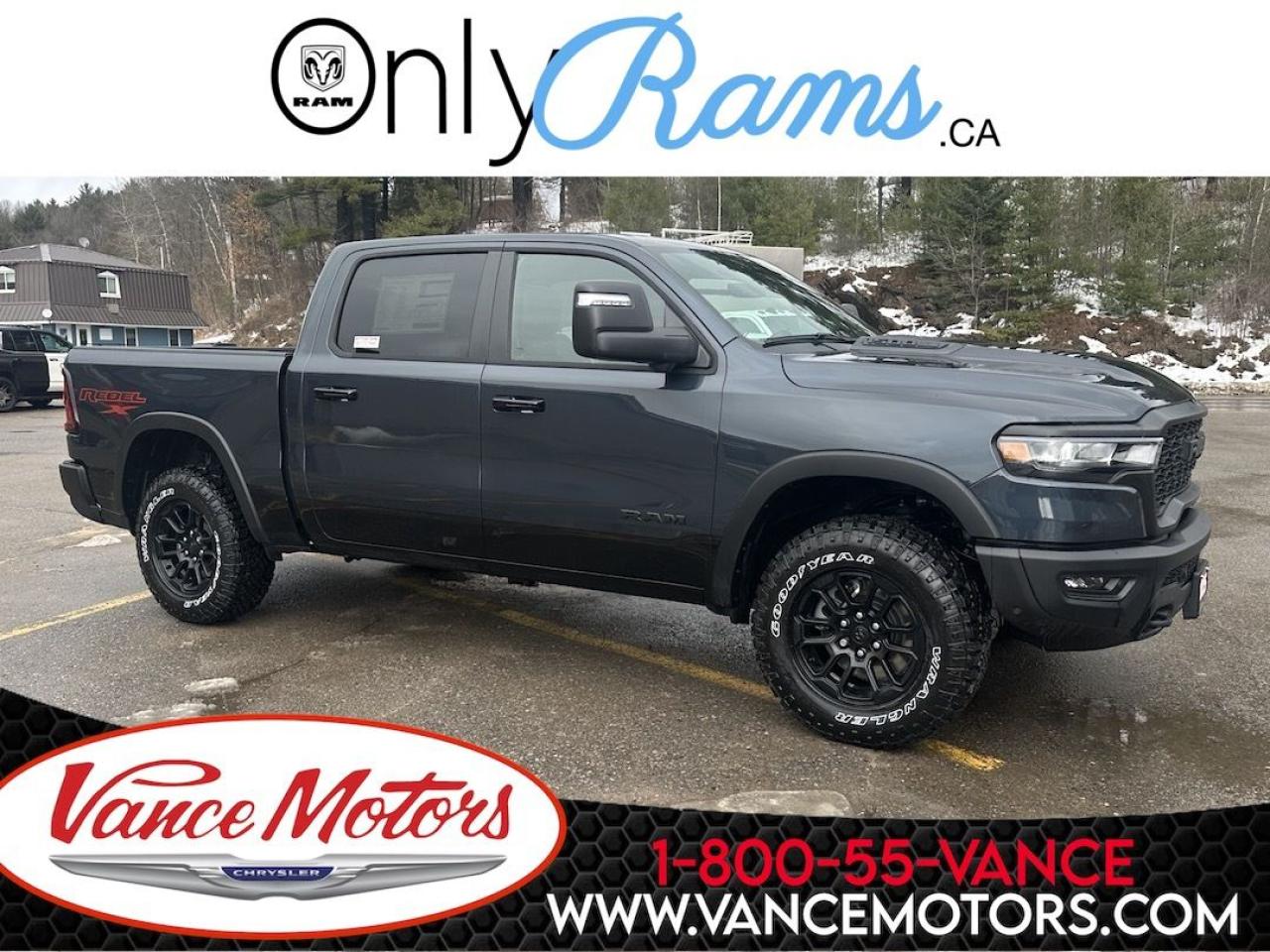 New 2025 RAM 1500 Rebel for sale in Bancroft, ON