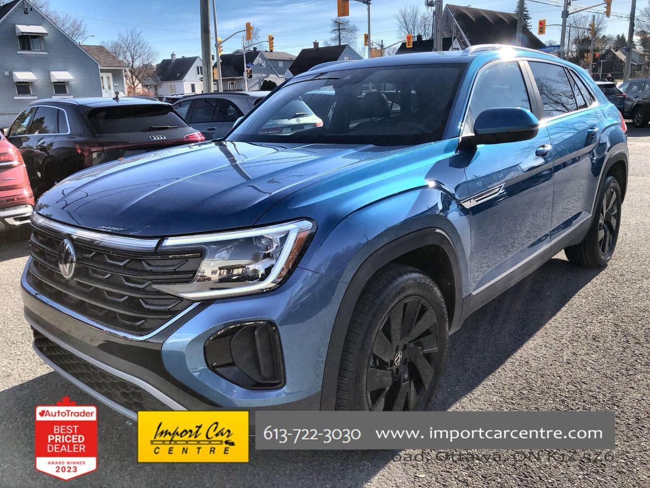 Used 2024 Volkswagen Atlas Cross Sport 2.0 TSI Highline BLACK ALLOY PKG, LEATHER, PANO. R for sale in Ottawa, ON