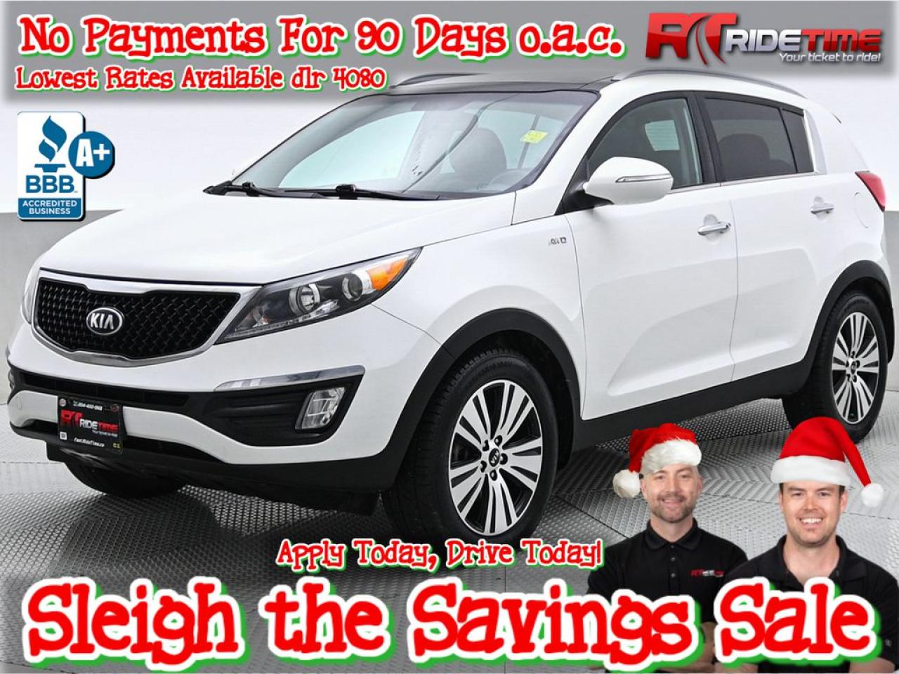 Used 2015 Kia Sportage EX Luxury w/Nav for sale in Winnipeg, MB