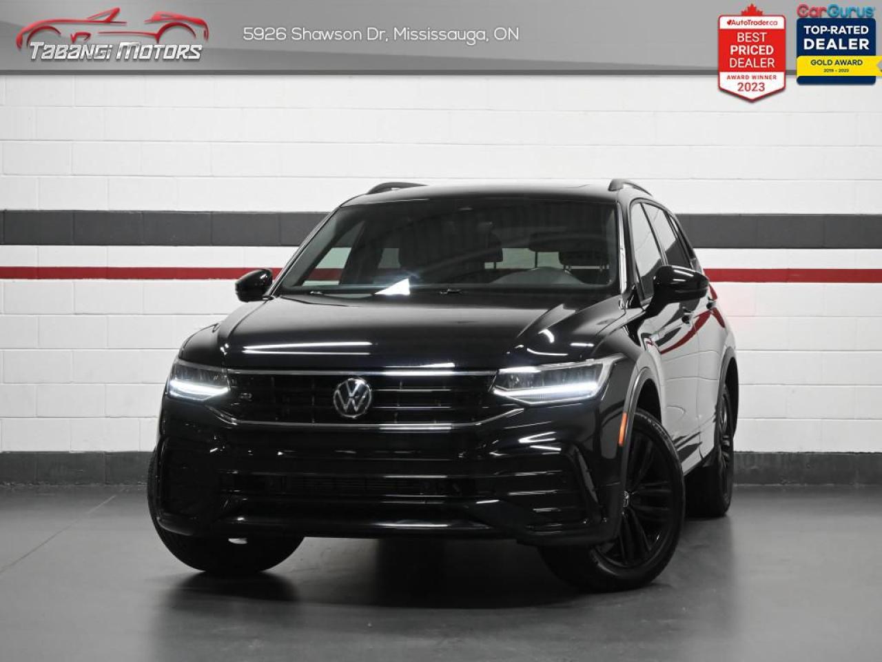 Used 2022 Volkswagen Tiguan Comfortline R-Line   R-Line No Accident Digital Dash Ambient Light Panoramic Roof for sale in Mississauga, ON