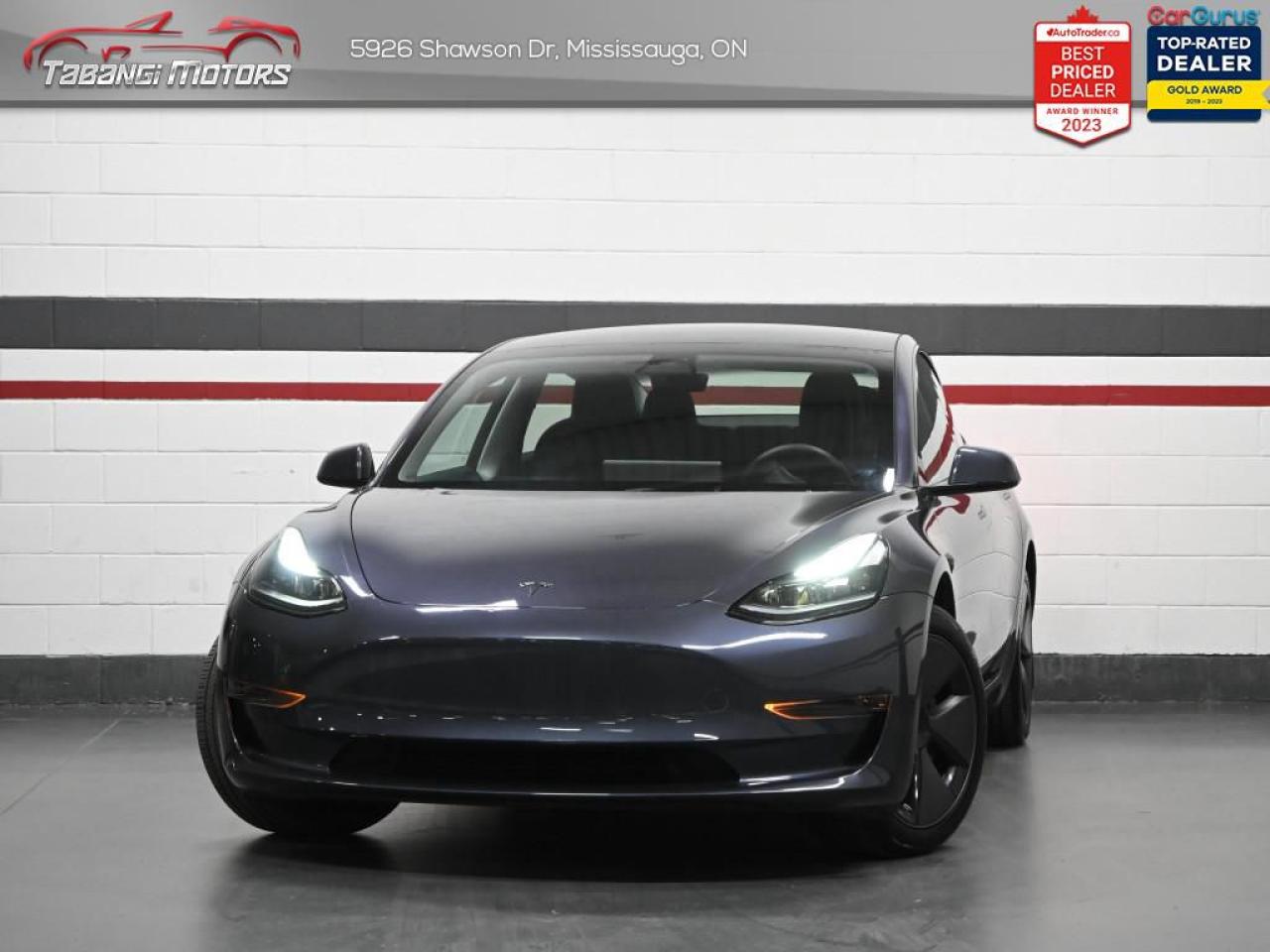 Used 2023 Tesla Model 3 Standard Range Plus  No Accident Leather Autopilot Navigation Glass Roof for sale in Mississauga, ON