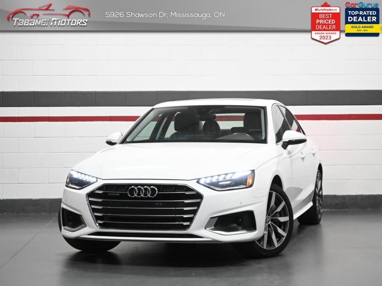 Used 2020 Audi A4 No Accident Carplay Sunroof for sale in Mississauga, ON