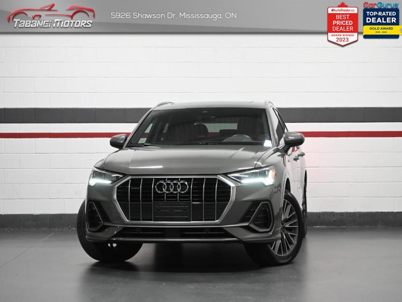 Used 2022 Audi Q3 Progressiv  S-Line Brown Interior Digital Dash Ambient Light Panoramic Roof for sale in Mississauga, ON