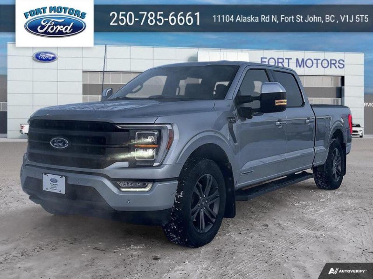 Used 2022 Ford F-150 Lariat  - Leather Seats -  Cooled Seats for sale in Fort St John, BC