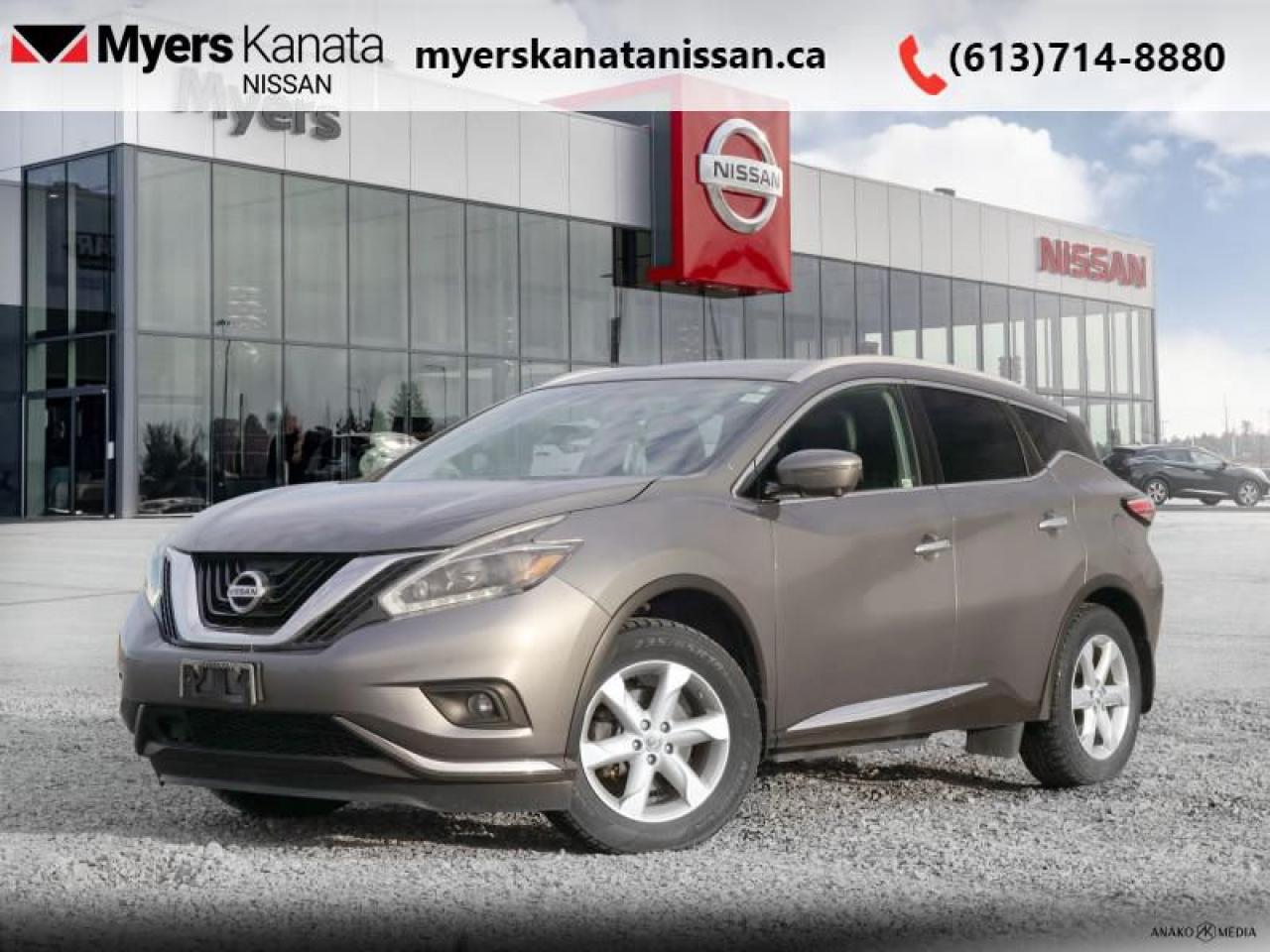 Used 2018 Nissan Murano AWD SL  - Sunroof -  Navigation for sale in Kanata, ON