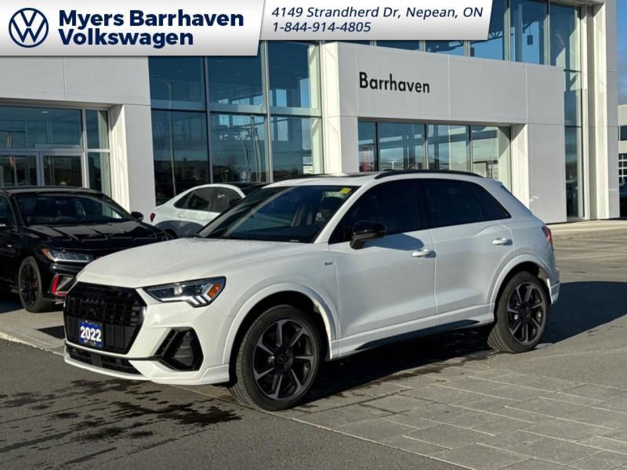 Used 2022 Audi Q3 Technik 45 TFSI quattro  - Premium Audio for sale in Nepean, ON