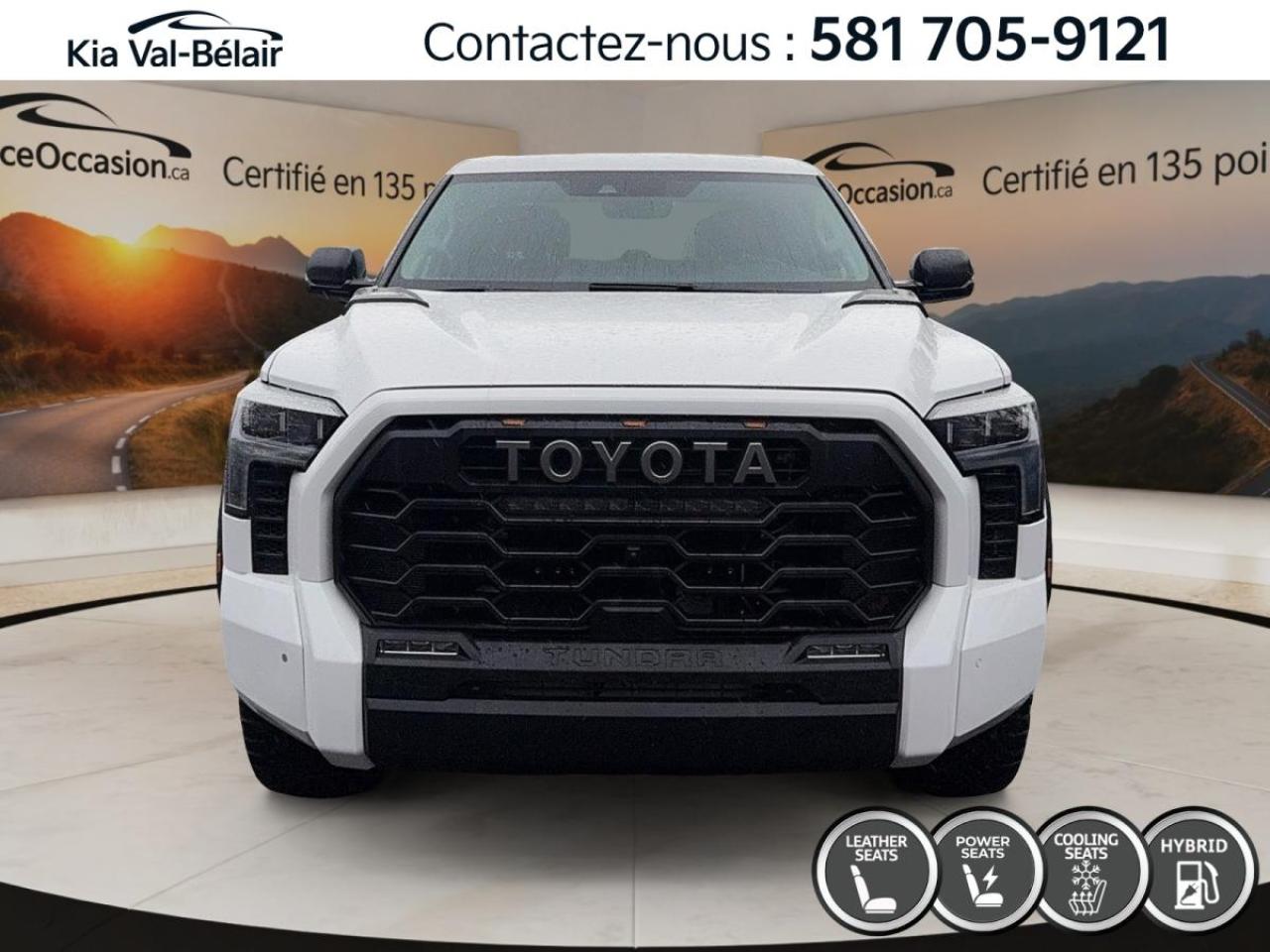 Used 2023 Toyota Tundra Limited Hybride 4x4 *BANCS CHAUFFANTS *CAMÉRA *GPS for sale in Québec, QC