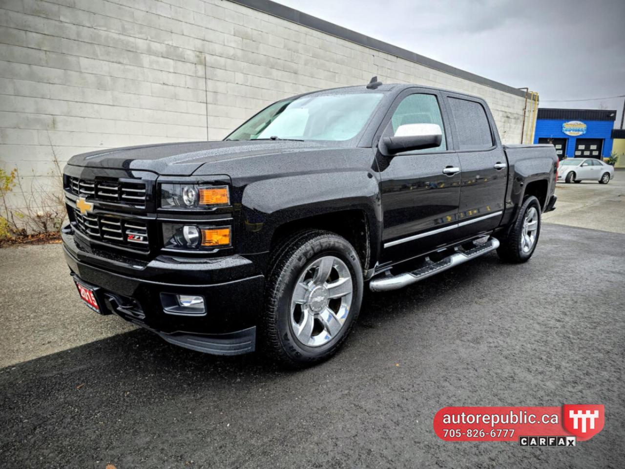 Used 2015 Chevrolet Silverado 1500 LT Z71 V8 4x4 Certified One Owner No Accidents for sale in Orillia, ON