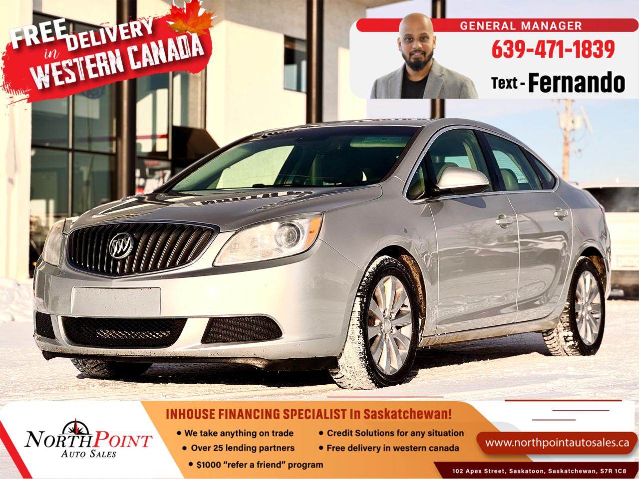 Used 2017 Buick Verano 1SV for sale in Saskatoon, SK