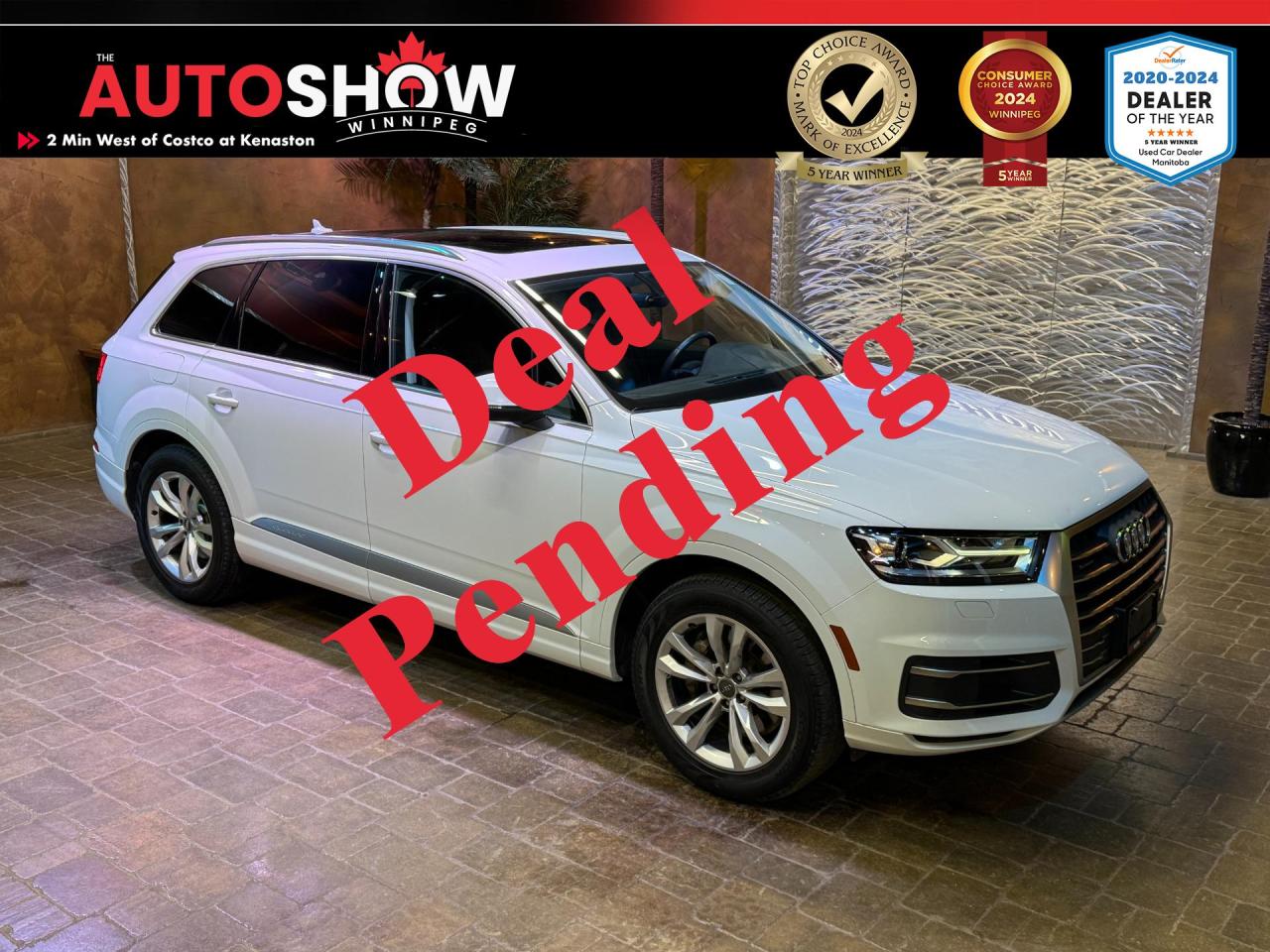 Used 2018 Audi Q7 3.0 TFSI QUATTRO PROGRESSIV - 7-Passenger!! for sale in Winnipeg, MB