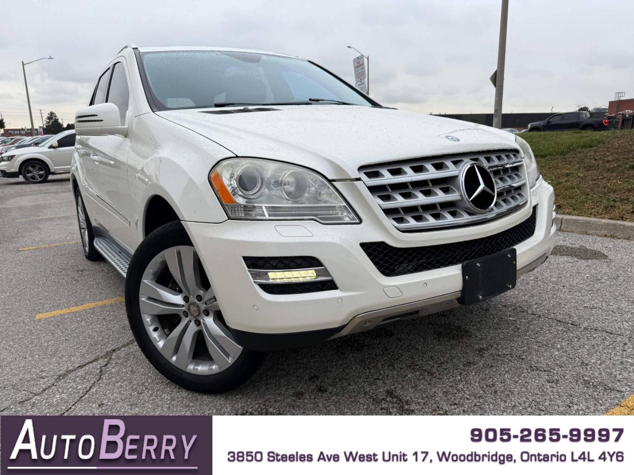 Used 2011 Mercedes-Benz ML-Class 4MATIC 4dr ML 350 for sale in Woodbridge, ON