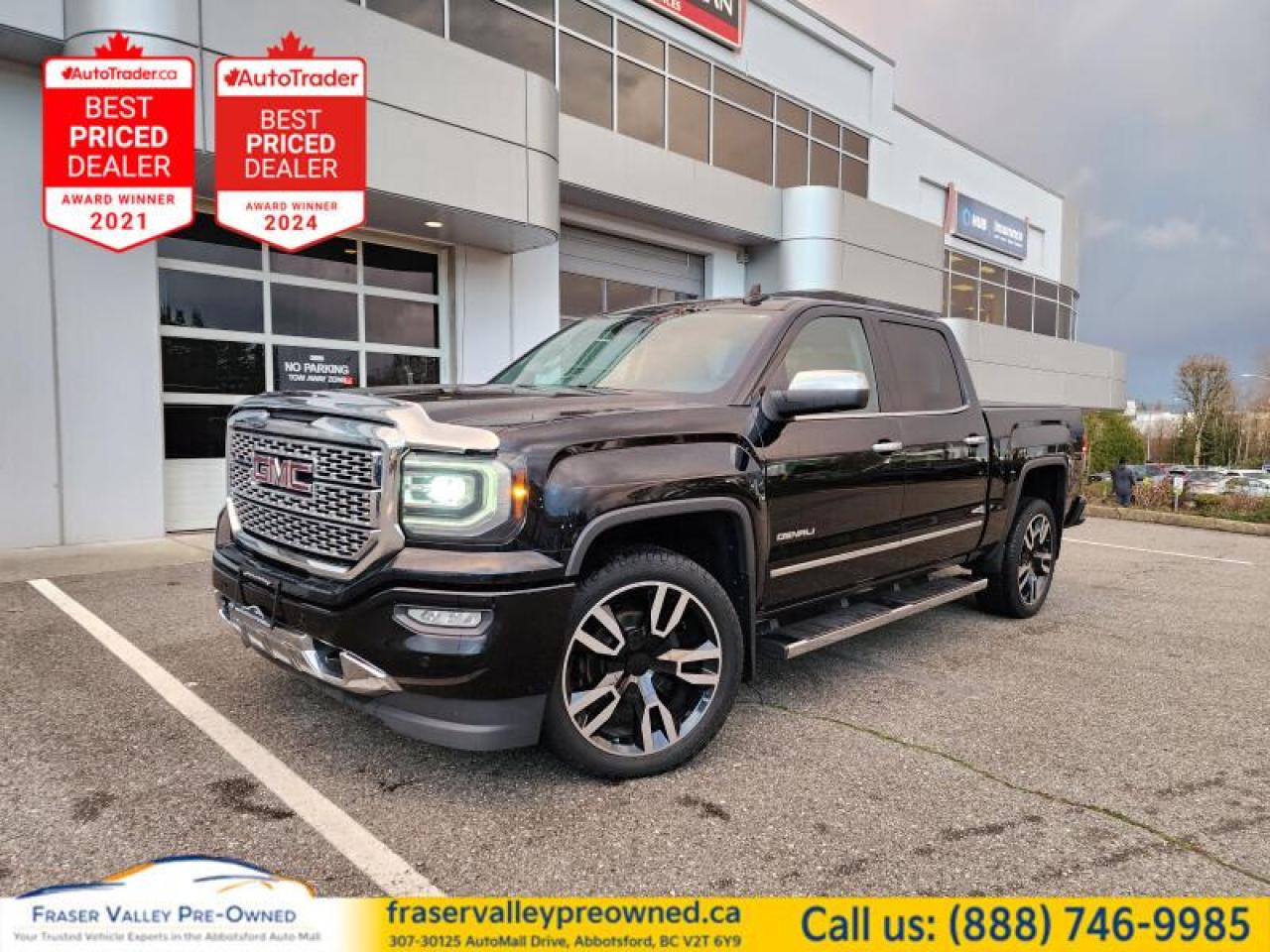 Used 2018 GMC Sierra 1500 Denali  5.3L, No Accidents, One Owner for sale in Abbotsford, BC