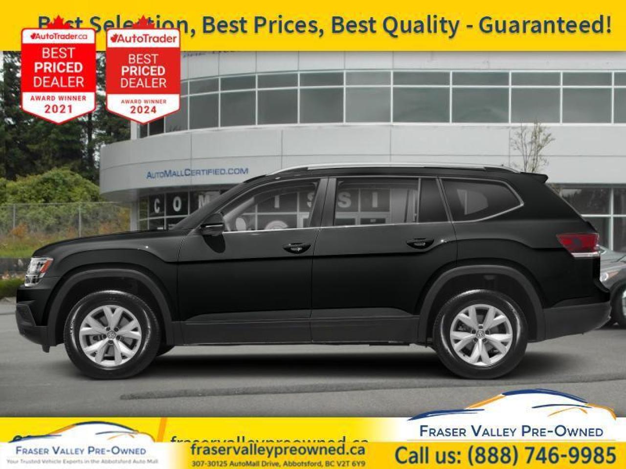 Used 2018 Volkswagen Atlas Highline 3.6 FSI  Nav, Leather, Pano Roof for sale in Abbotsford, BC