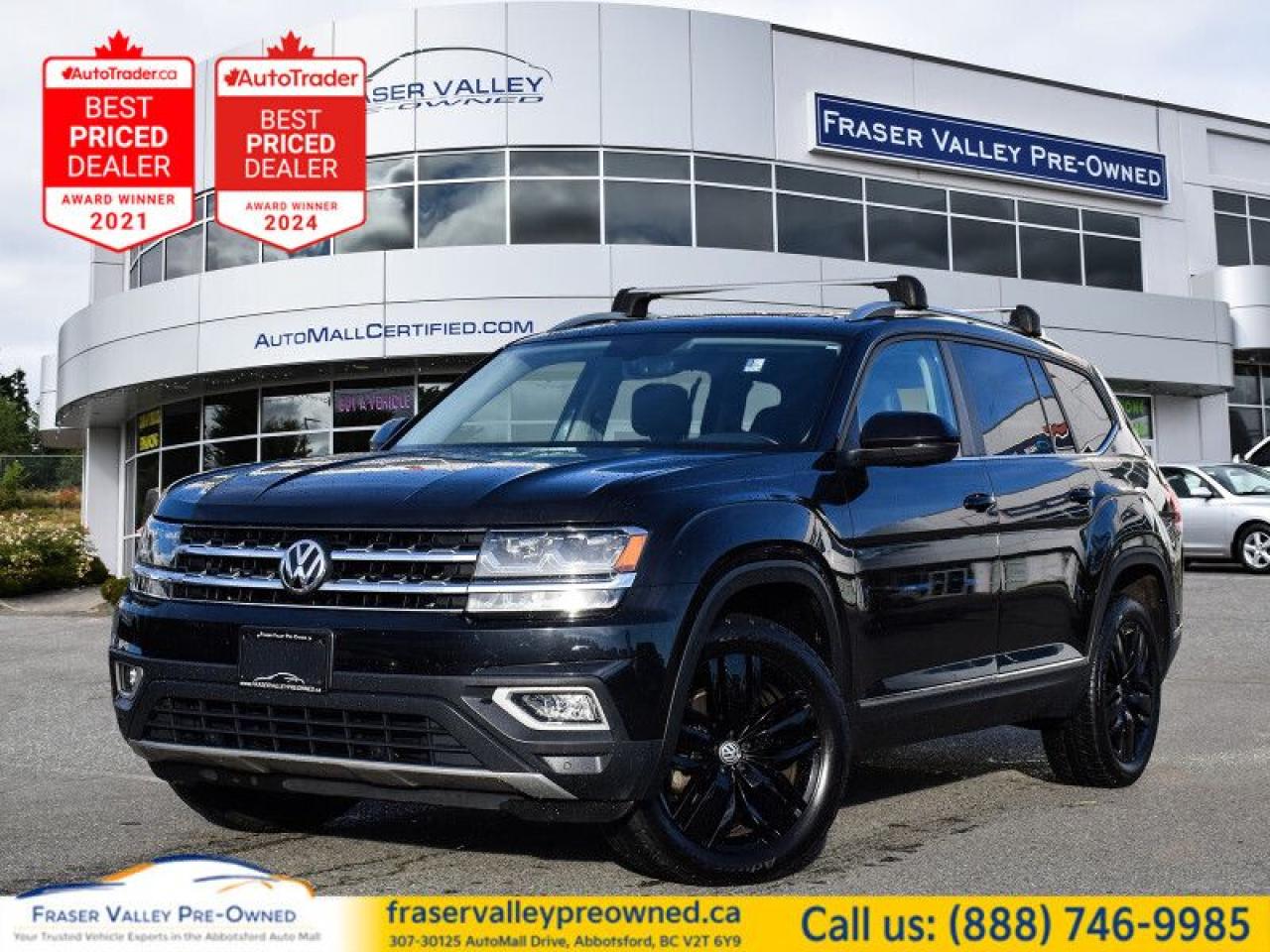 Used 2018 Volkswagen Atlas Highline 3.6 FSI  Nav, Leather, Pano Roof for sale in Abbotsford, BC