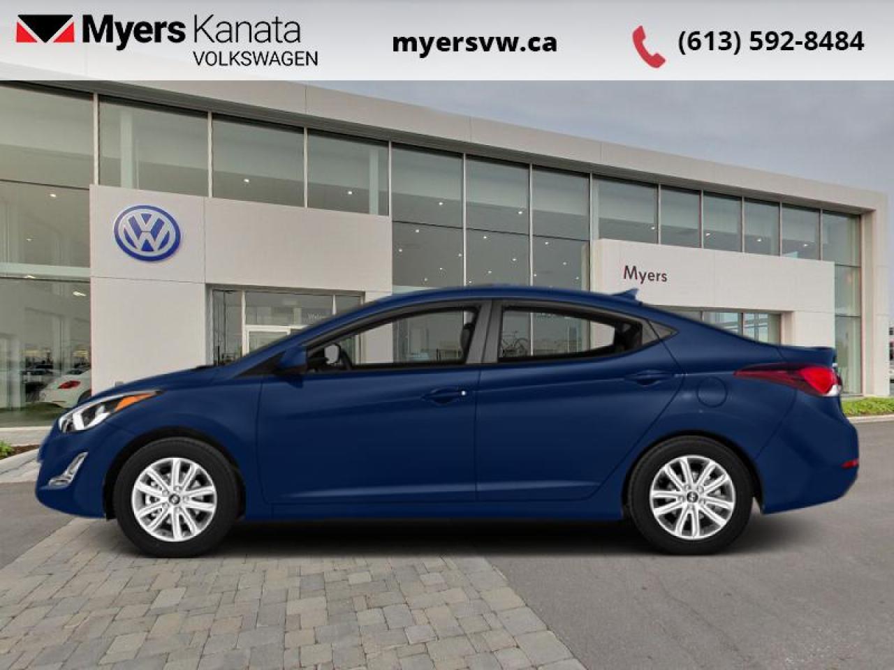 Used 2014 Hyundai Elantra Limited  - Sunroof -  Leather Seats for sale in Kanata, ON