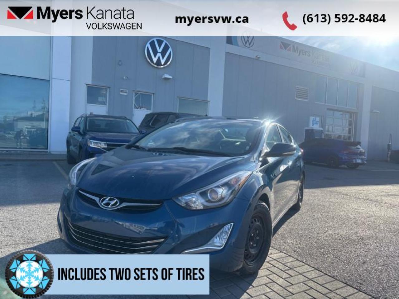 Used 2014 Hyundai Elantra Limited at  - Sunroof -  Leather Seats for sale in Kanata, ON