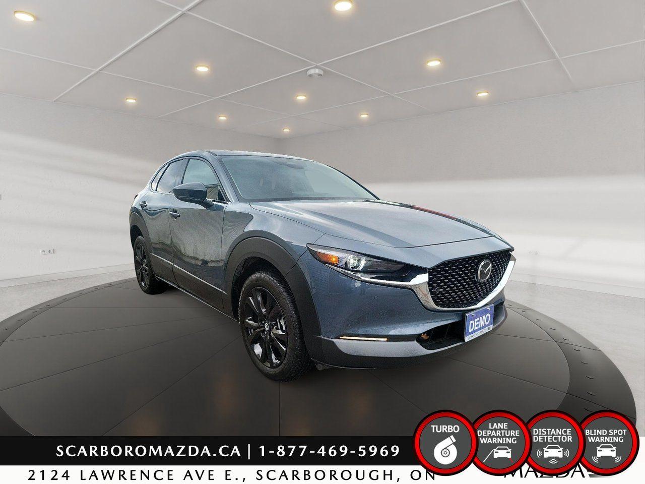 Used 2024 Mazda CX-30 0% FINANCE|DEMO|NAV|AWD|LEATHER|SUNROOF for sale in Scarborough, ON