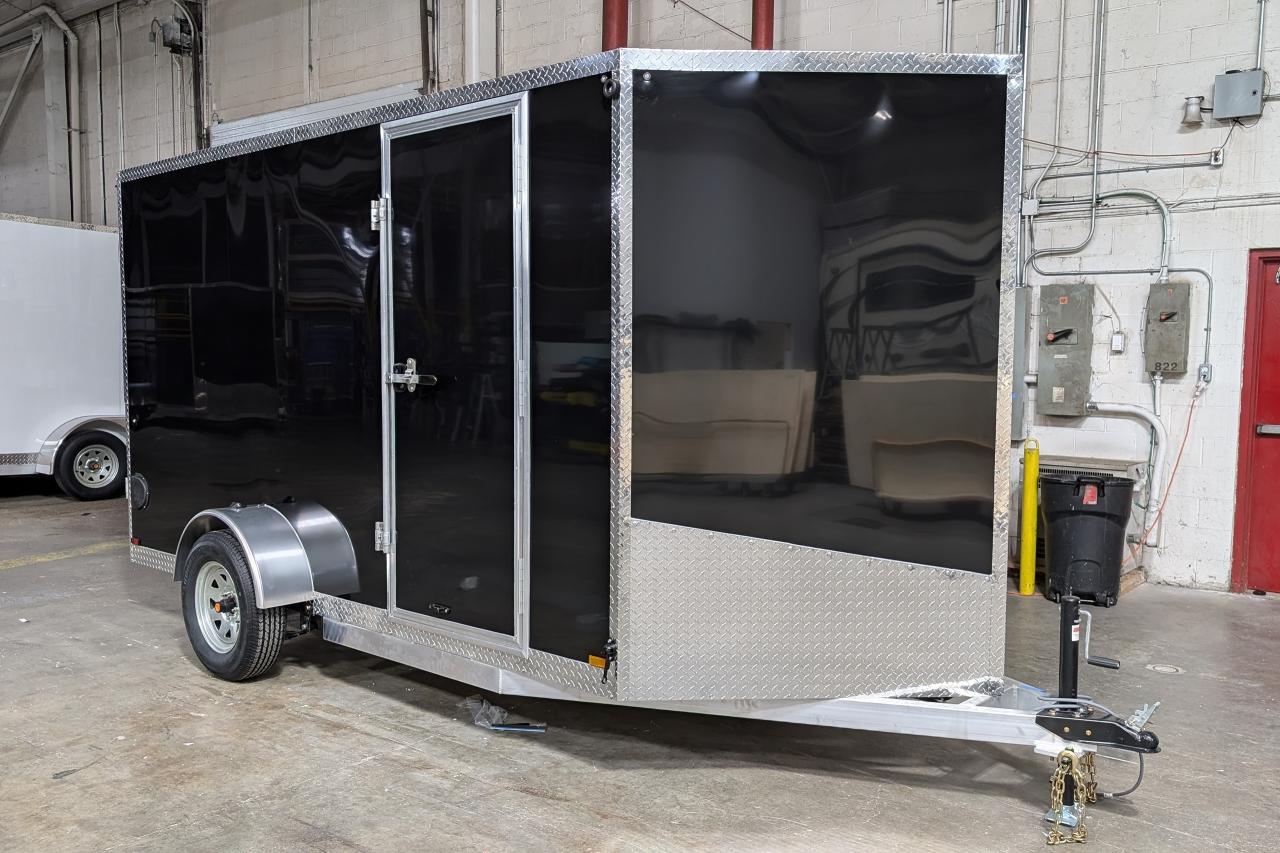 New 2024 Canadian Trailer Company 6x12 V-Nose Cargo Trailer Aluminum Single Axle for sale in Guelph, ON