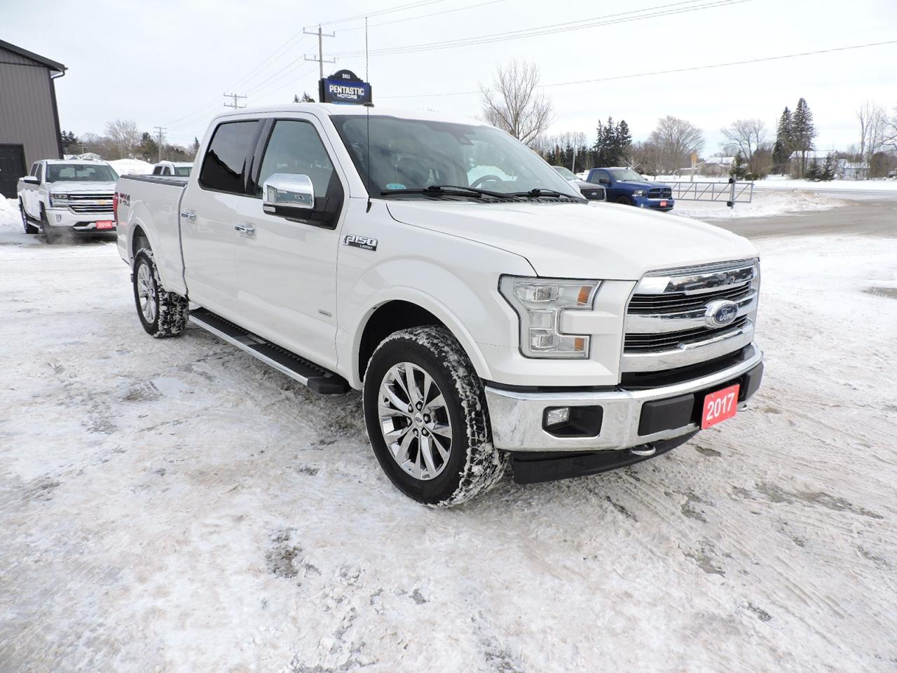 Used 2017 Ford F-150 Lariat/FX4 3.5L 4X4 Leather Sunroof New Tires for sale in Gorrie, ON