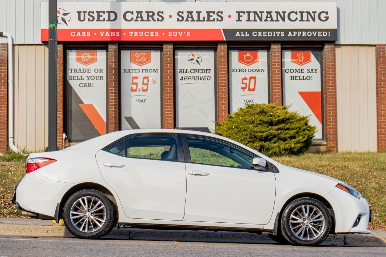 Used 2014 Toyota Corolla LE | Auto | Leather | Roof | Nav | Cam | Alloys ++ for sale in Oshawa, ON