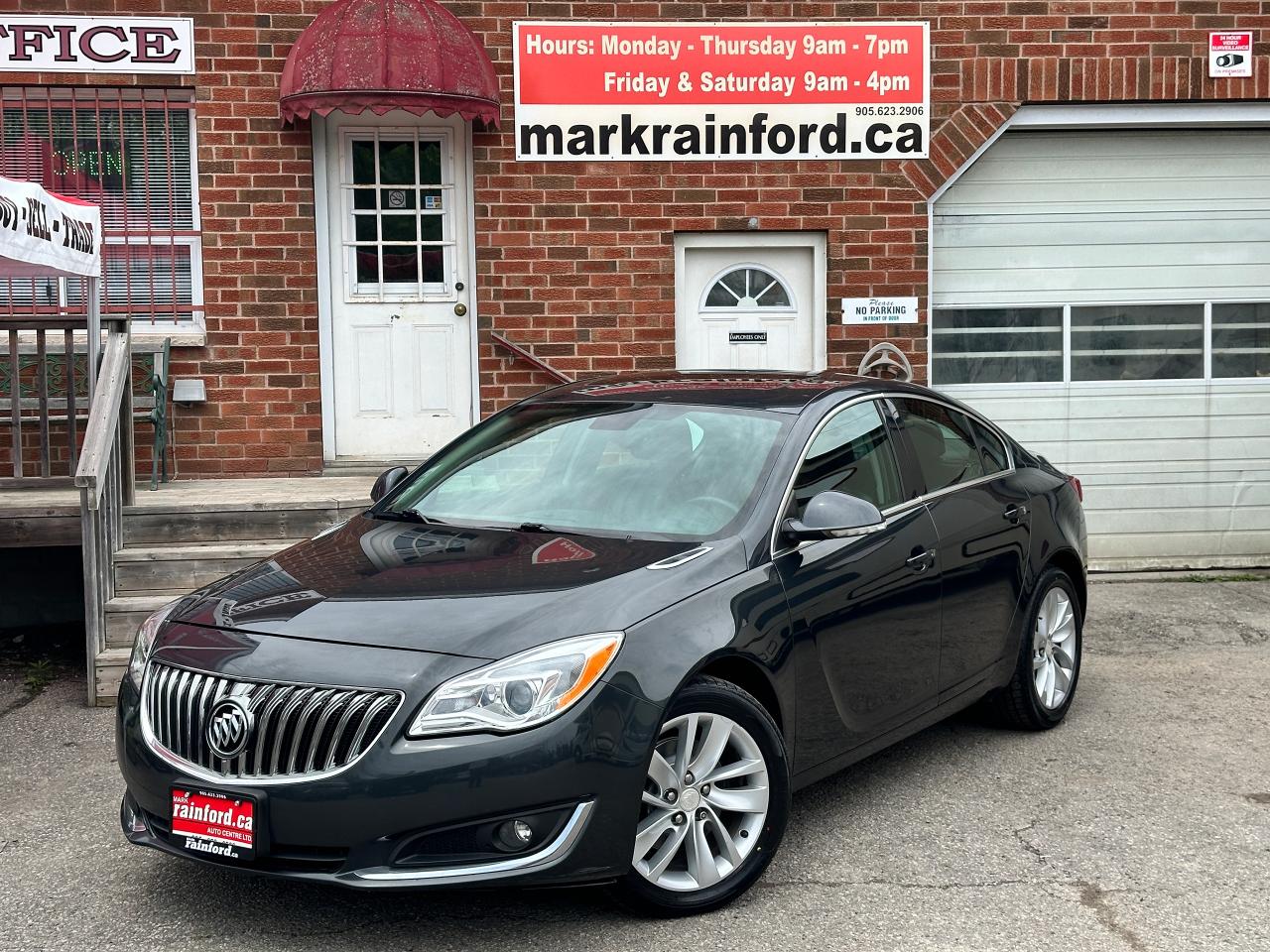 2015 Buick Regal Premium Turbo HTD-Leather Sunroof XM BackupCam AC