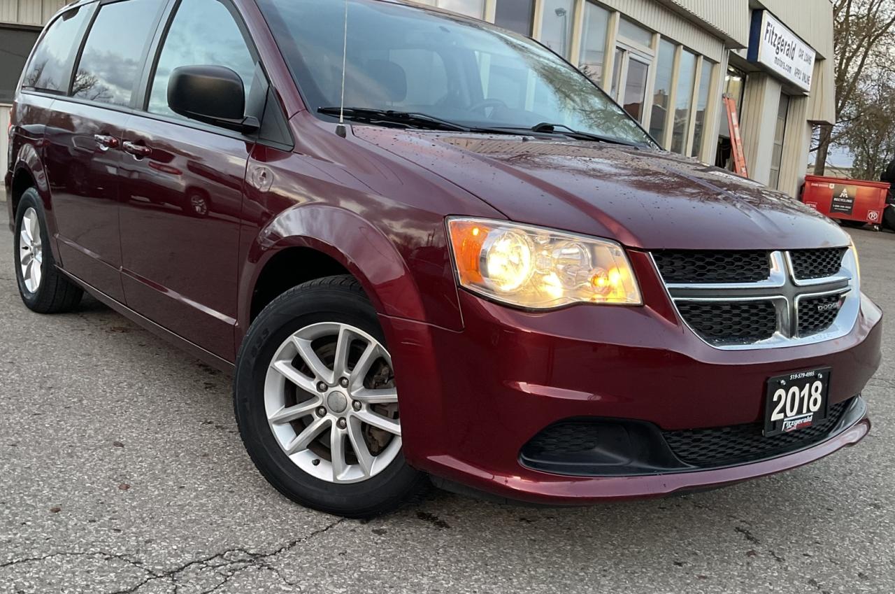 Used 2018 Dodge Grand Caravan SXT PREMIUM PLUS - NAV! BACK-UP CAM! REMOTE START! PWR DOORS! for sale in Kitchener, ON