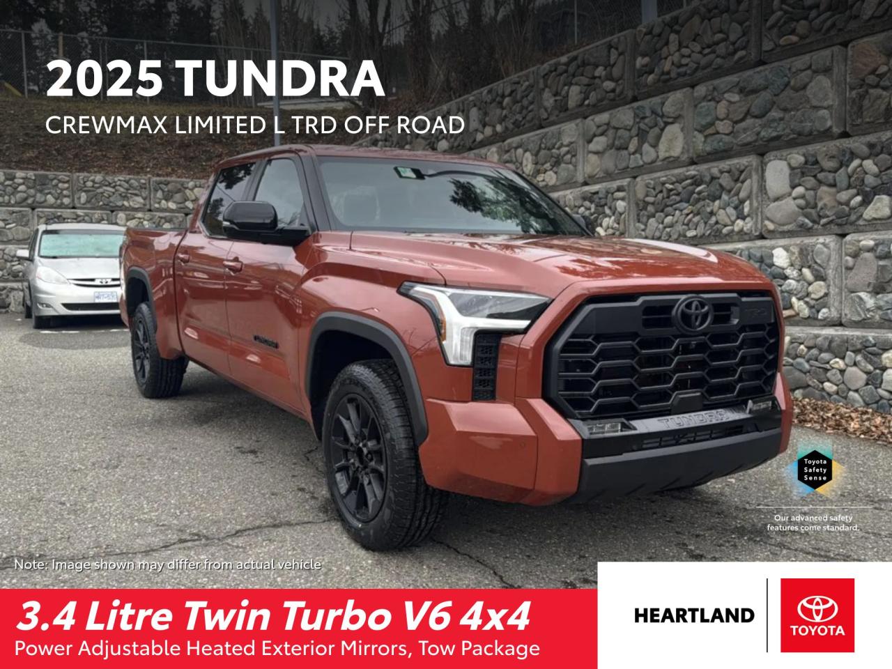 New 2025 Toyota Tundra Crewmax Limited L TRD Off Road for sale in Williams Lake, BC