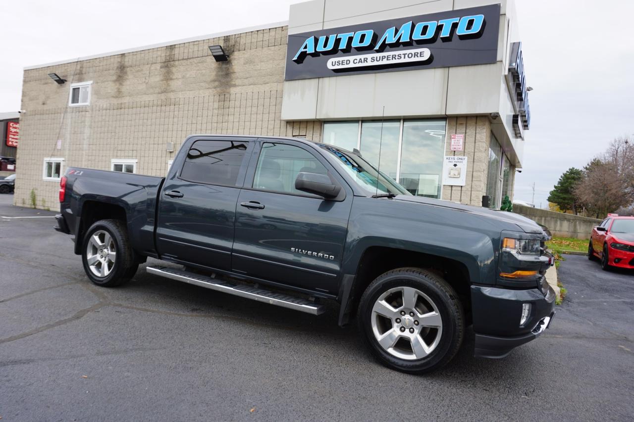 Used 2018 Chevrolet Silverado 1500 V8 5.3L LT-Z71 CREW LONG BOX 4WD CERTIFIED *1 OWNER*FREE ACCIDENT* for sale in Burlington, ON