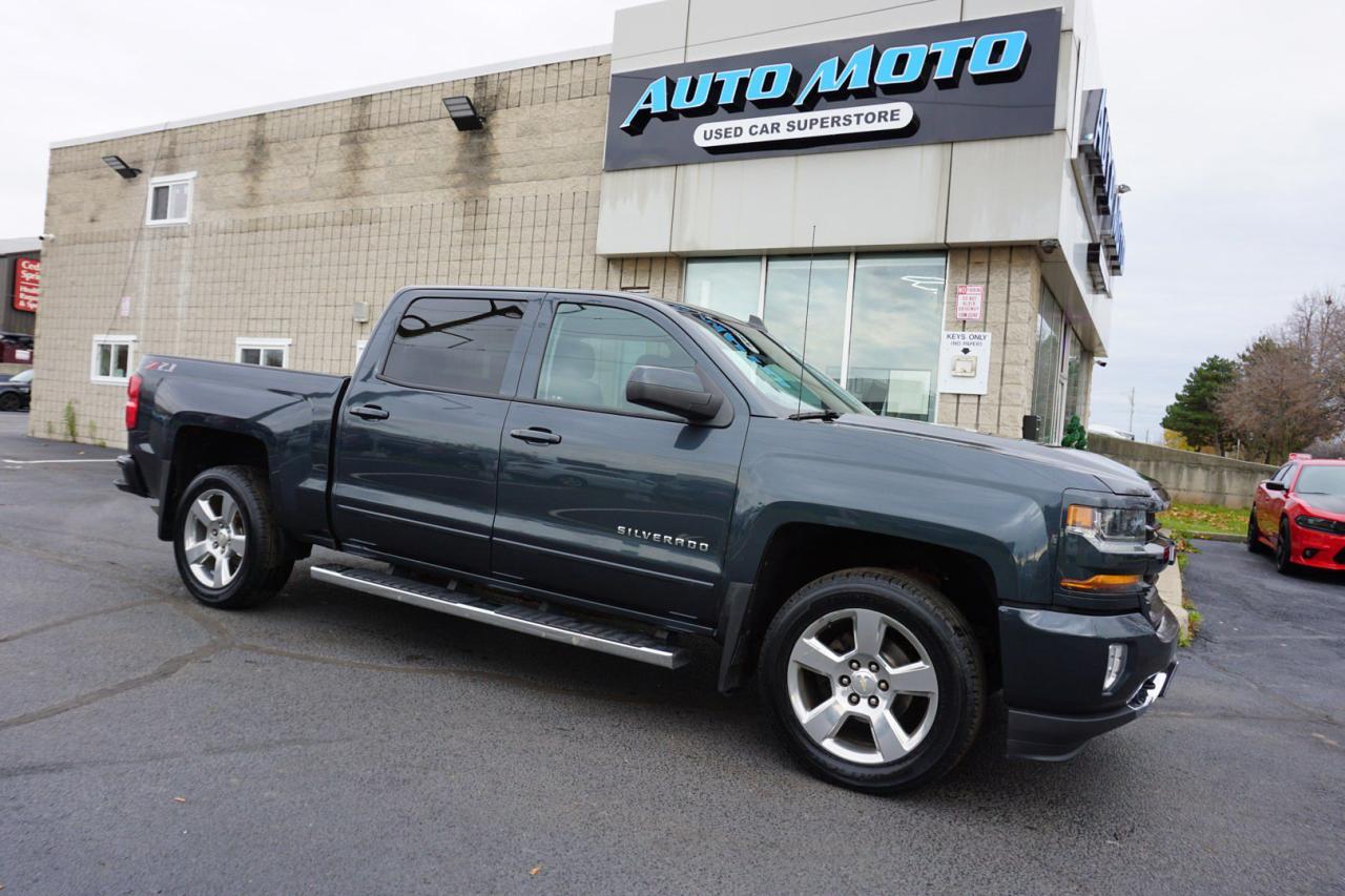 Used 2018 Chevrolet Silverado 1500 V8 5.3L LT-Z71 CREW LONG BOX 4WD CERTIFIED *1 OWNER*FREE ACCIDENT* for sale in Burlington, ON