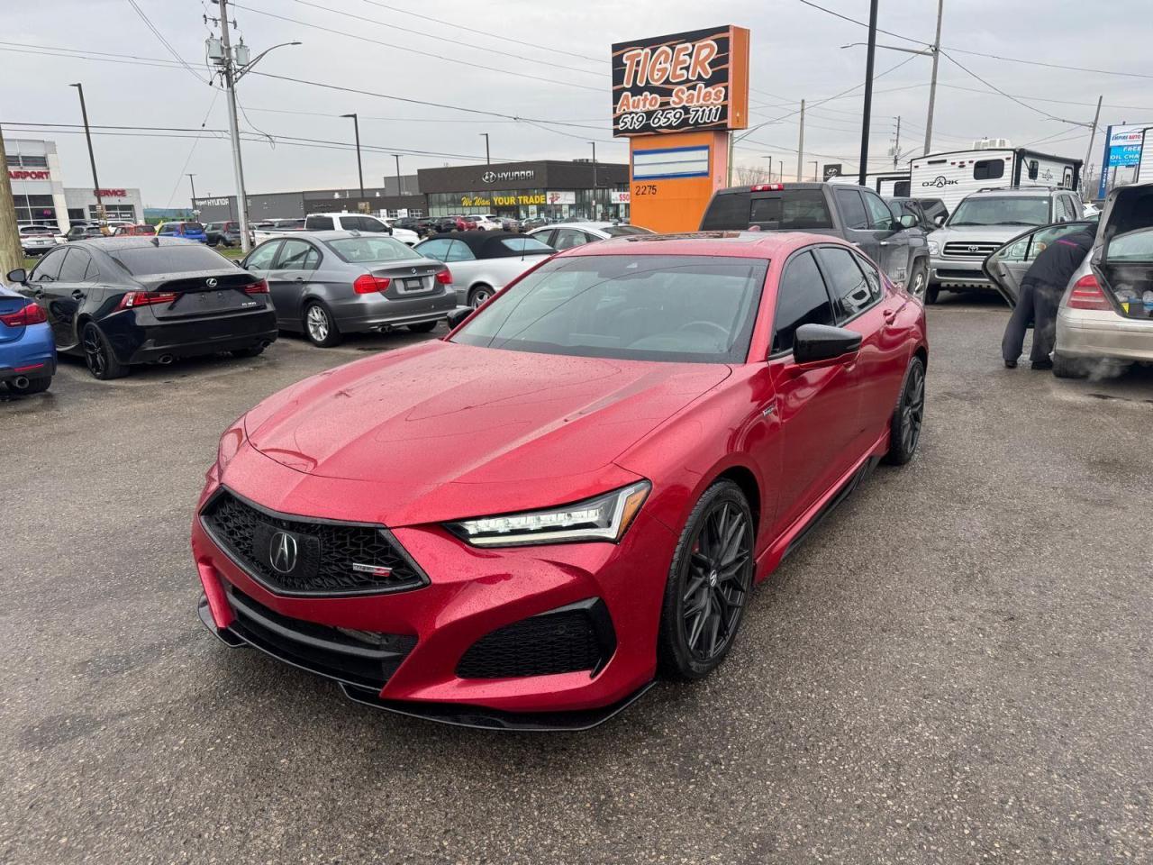 Used 2021 Acura TLX TYPE S, SH-AWD, TOP OF THE LINE, LOADED, CERT for sale in London, ON