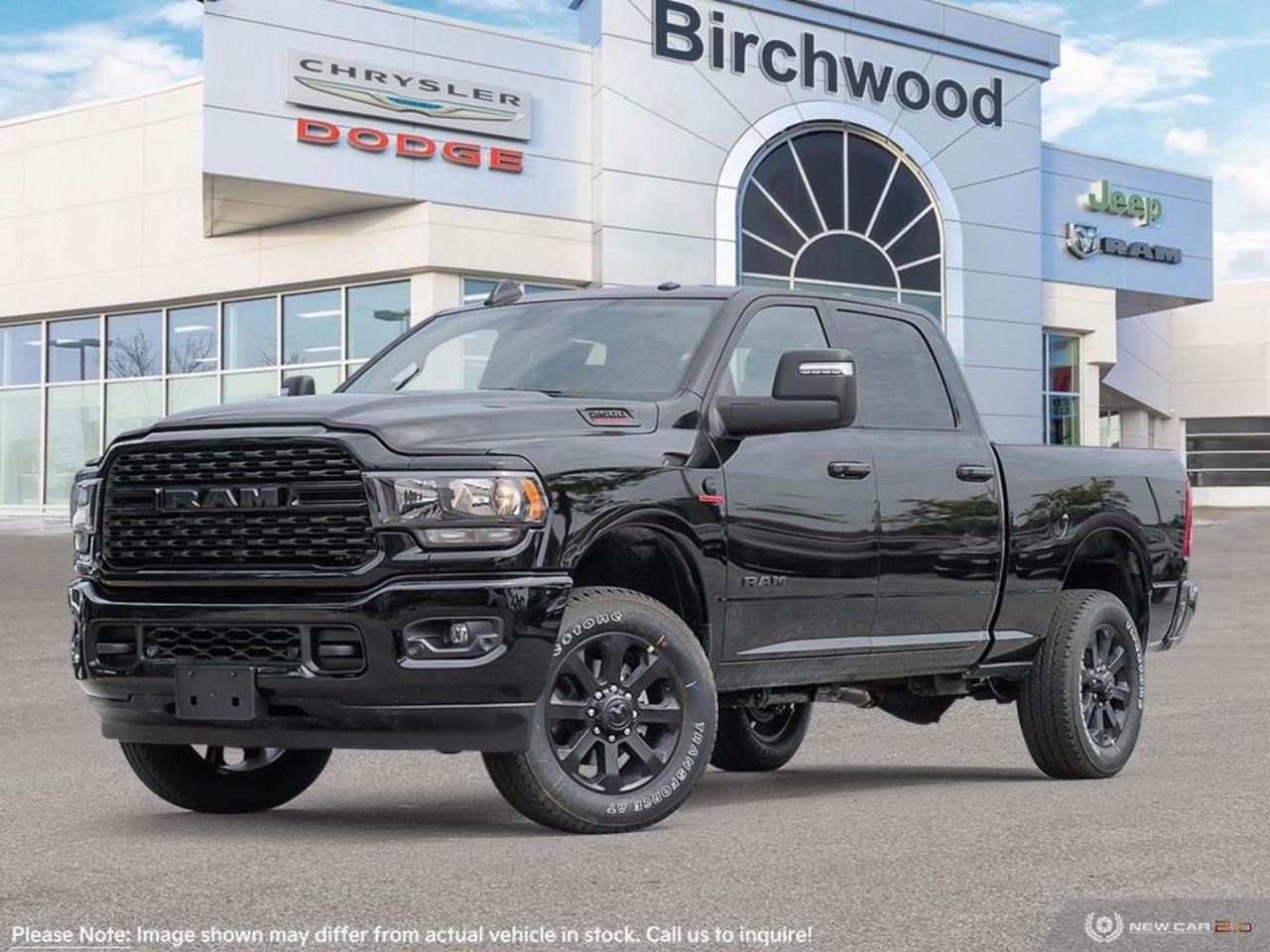 New 2024 RAM 2500 Big Horn Night Edition | 6.7L Cummins I–6 turbocharged diesel engine for sale in Winnipeg, MB