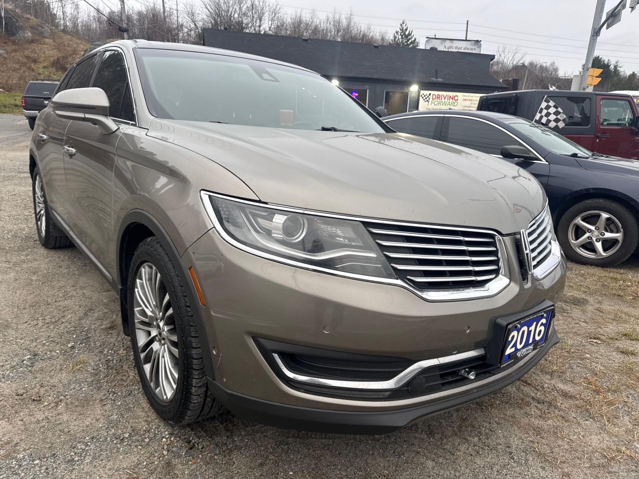 Used 2016 Lincoln MKX Reserve MKX RESERVE AWD for sale in Greater Sudbury, ON