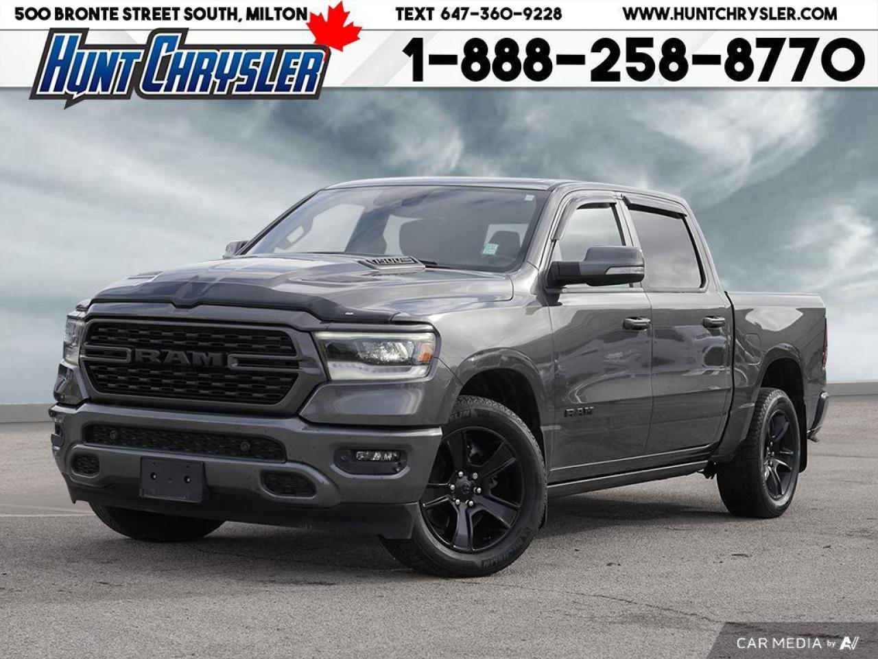 Used 2022 RAM 1500 SPORT | LTHR | 12in | LVL 2 | HOOD | PWR BRDS & MO for sale in Milton, ON