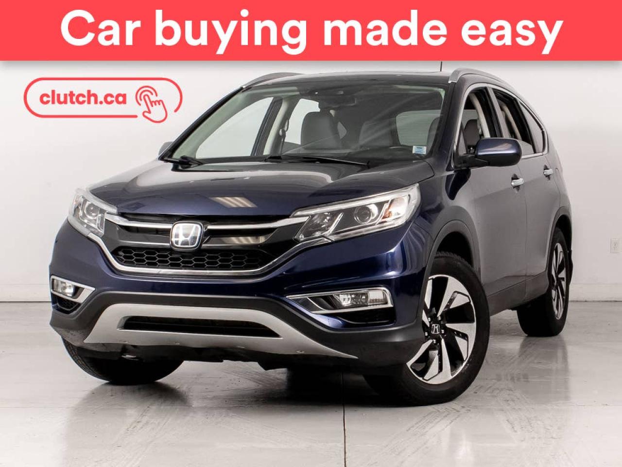 Used 2016 Honda CR-V Touring AWD w/ Navigation, Push Button Start, Bluetooth for sale in Bedford, NS