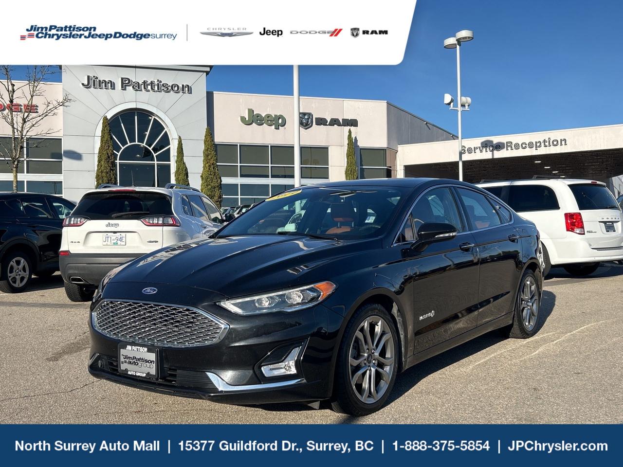 Used 2019 Ford Fusion Hybrid | Titanium | Sunroof | Leather for sale in Surrey, BC