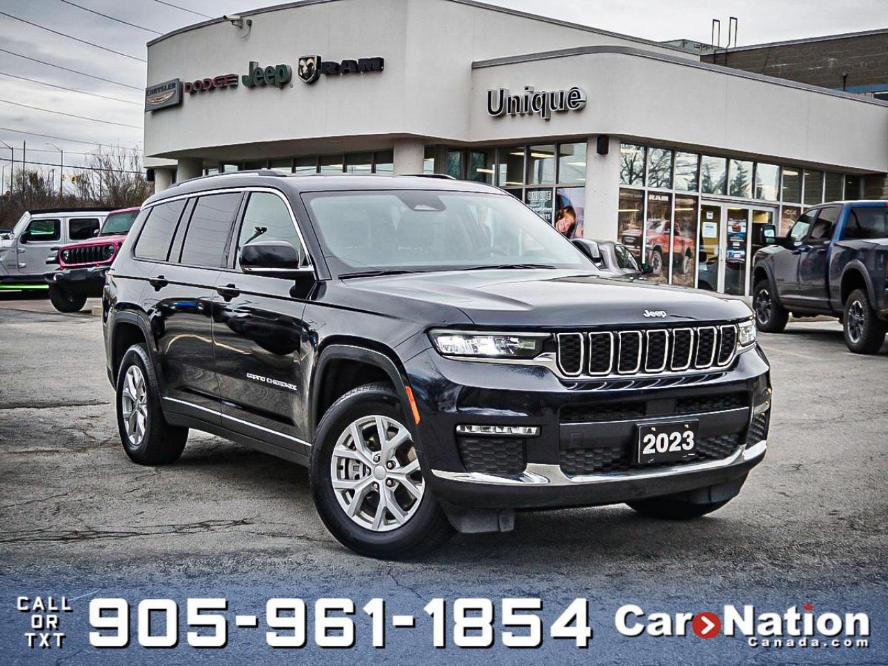 Used 2023 Jeep Grand Cherokee L Limited 4x4| NAV| LEATHER| for sale in Burlington, ON