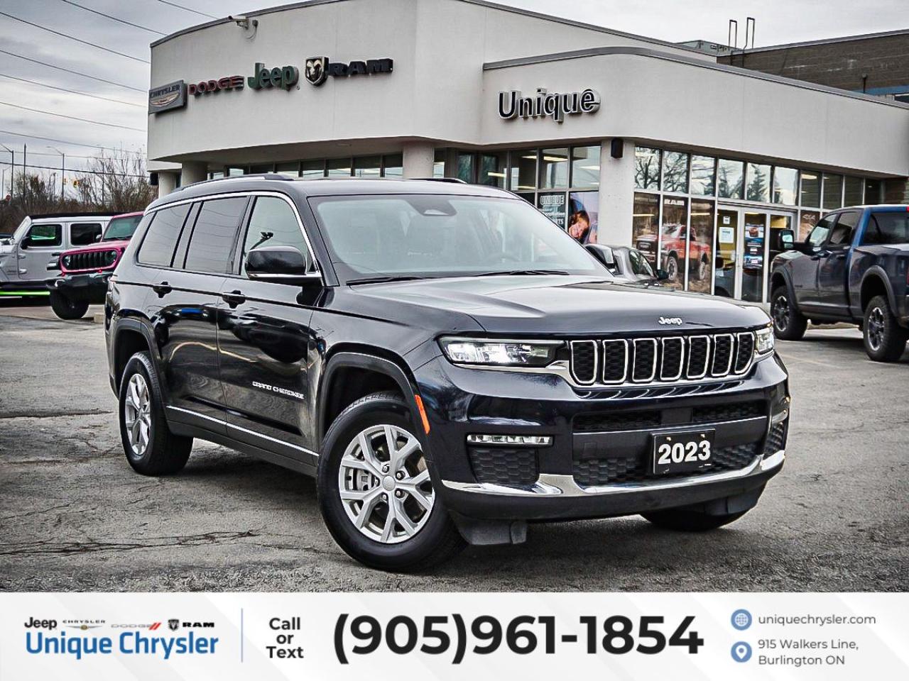 Used 2023 Jeep Grand Cherokee L Limited 4x4| NAV| LEATHER| for sale in Burlington, ON