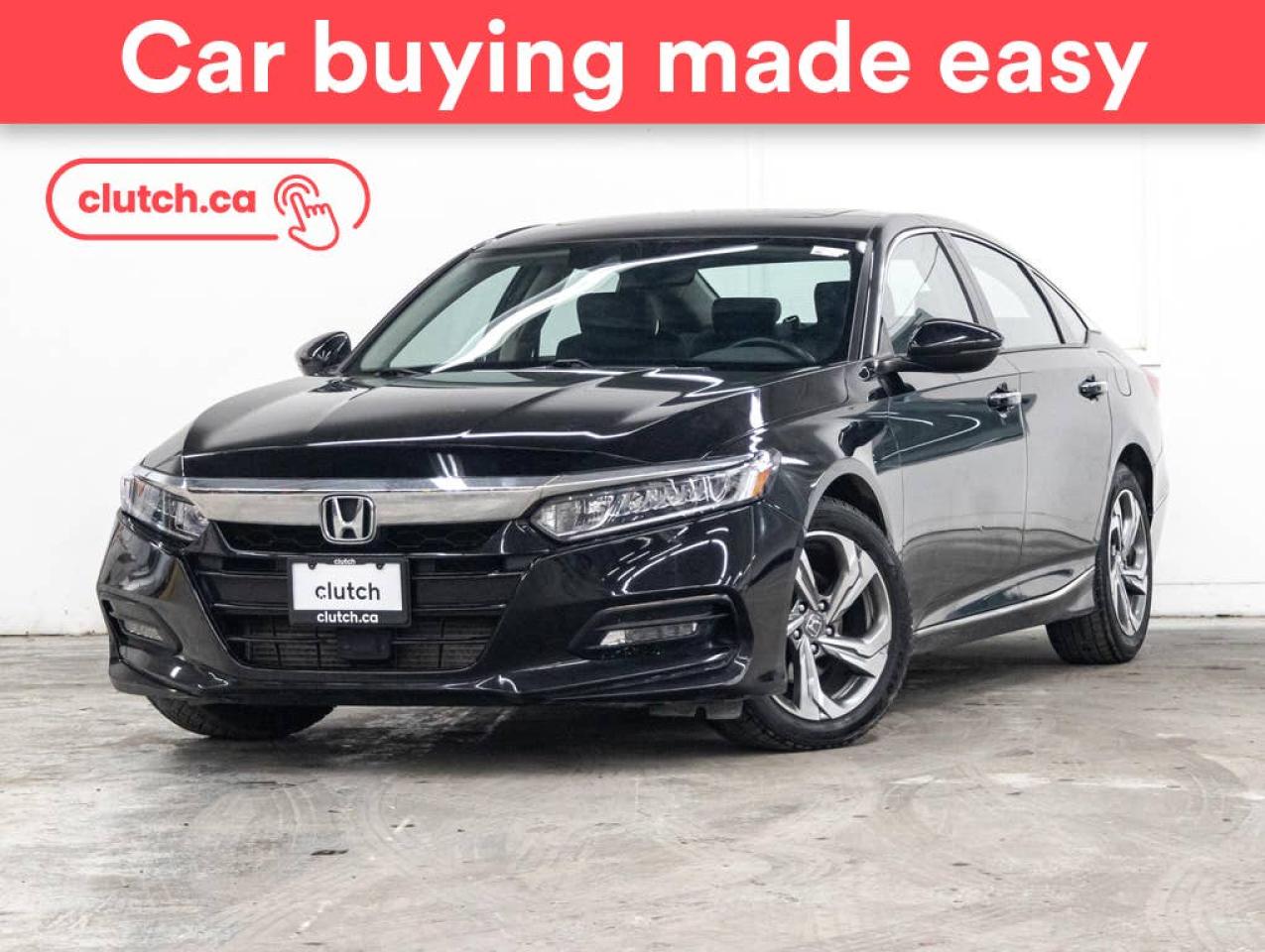 Used 2019 Honda Accord EX-L w/ Apple CarPlay & Android Auto, Power Moonroof, Rearview Cam for sale in Toronto, ON