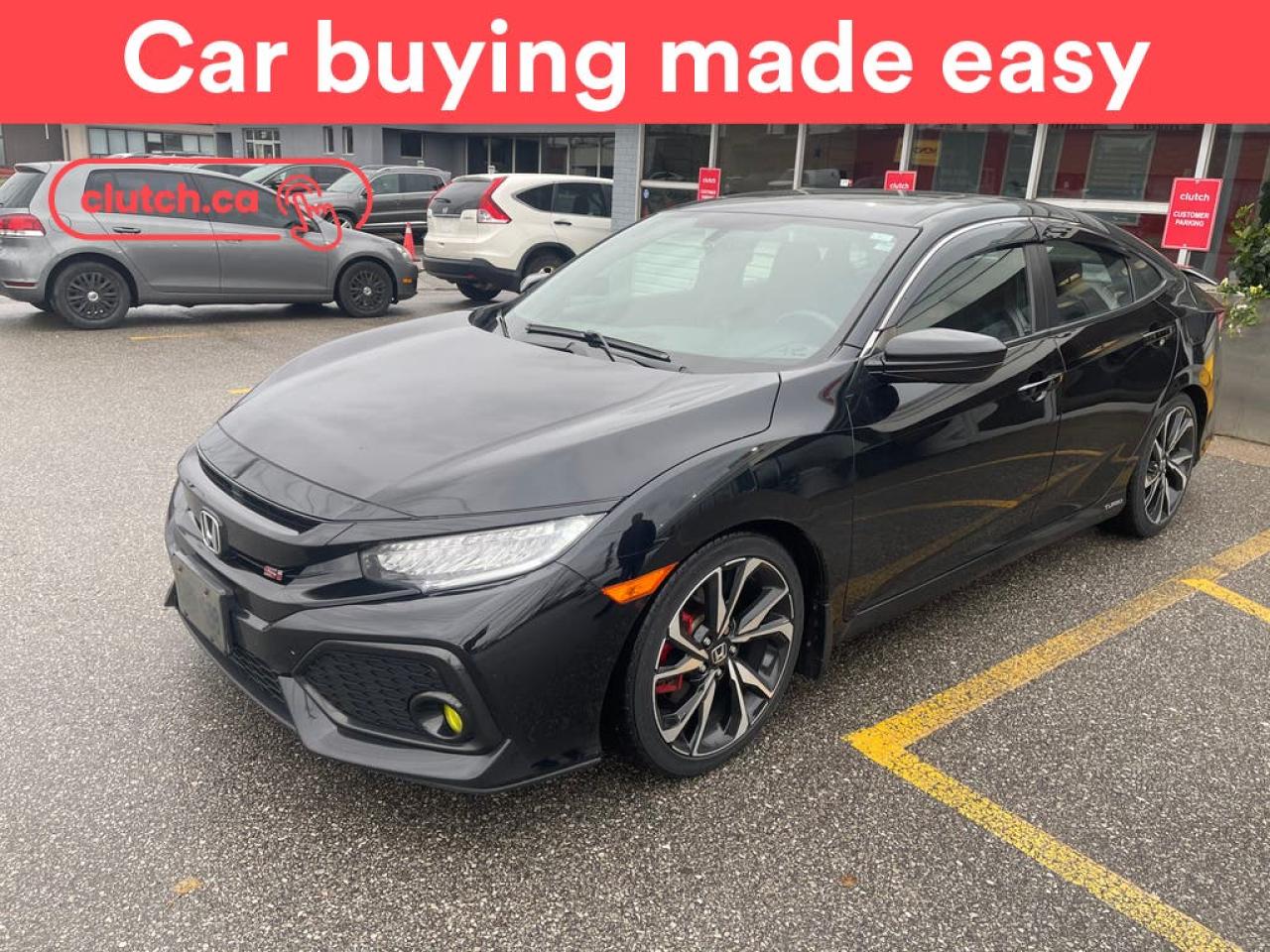 Used 2017 Honda Civic Si w/ Apple CarPlay & Android Auto, Dual Zone A/C, Power Sunroof for sale in Toronto, ON