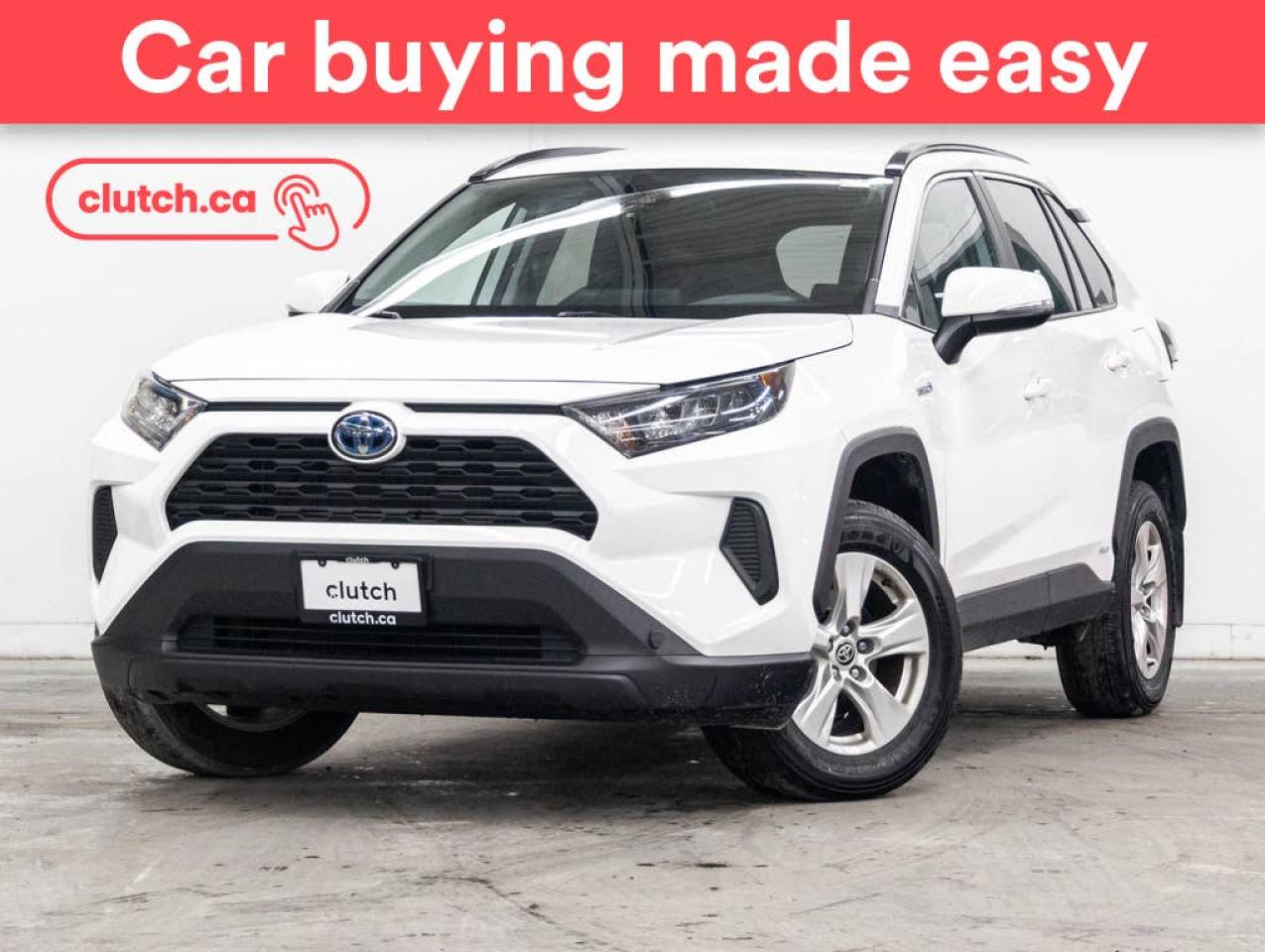 Used 2021 Toyota RAV4 Hybrid LE AWD w/ Apple CarPlay & Android Auto, Dual Zone A/C, Rearview Cam for sale in Toronto, ON