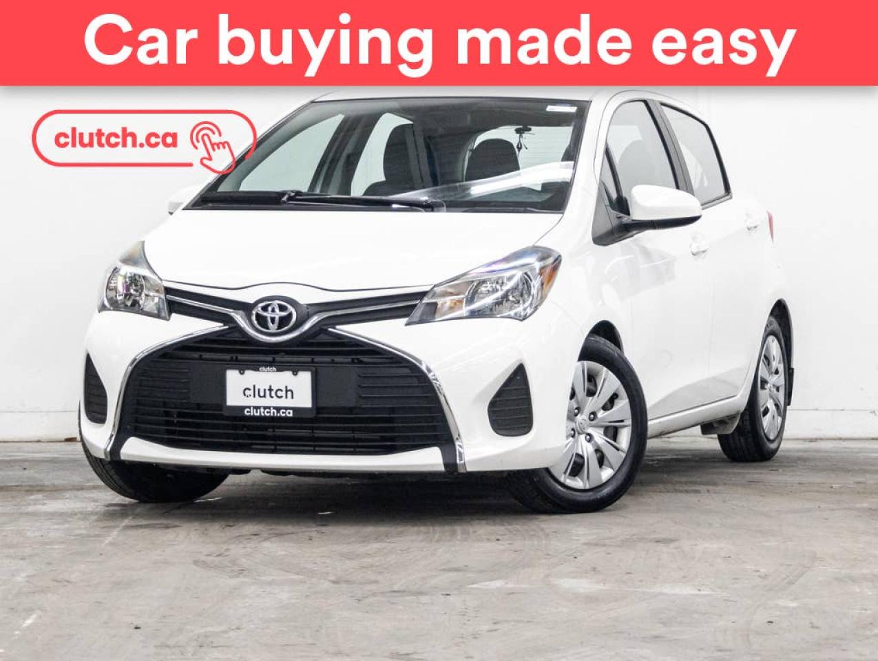 Used 2015 Toyota Yaris LE w/ Bluetooth, Cruise Control, A/C for sale in Toronto, ON