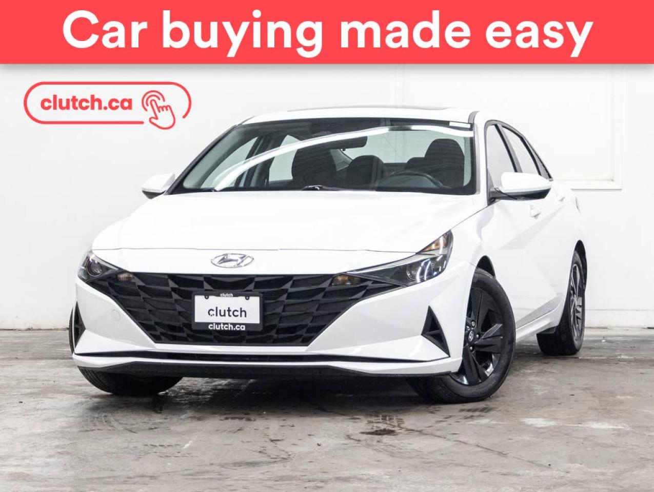 Used 2022 Hyundai Elantra Preferred w/ Sun & Tech Package  w/ Apple CarPlay & Android Auto, Power Moonroof, Rearview Cam for sale in Toronto, ON