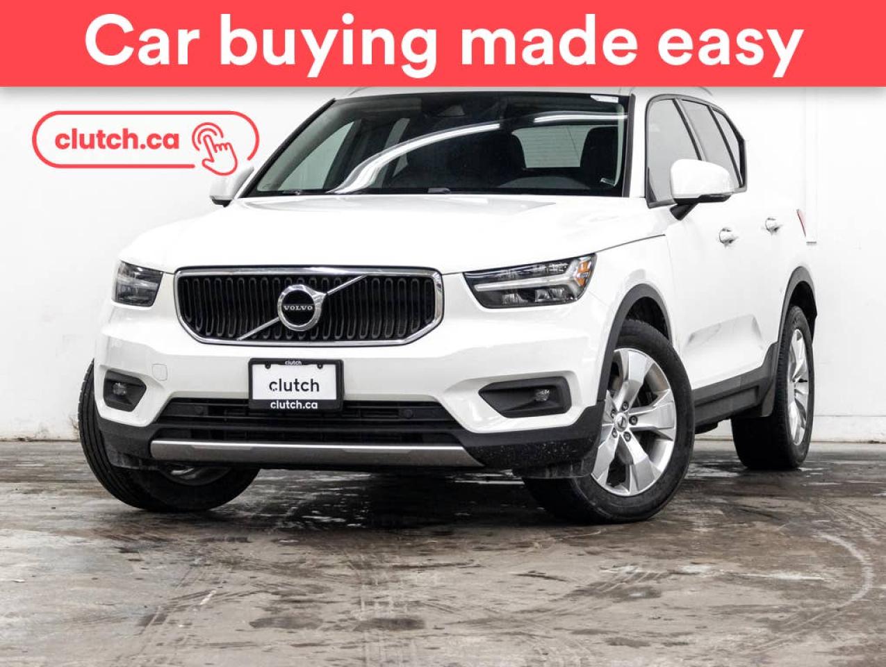 Used 2020 Volvo XC40 T5 Momentum AWD w/ Apple CarPlay & Android Auto, Panoramic Moonroof, Rearview Cam for sale in Toronto, ON